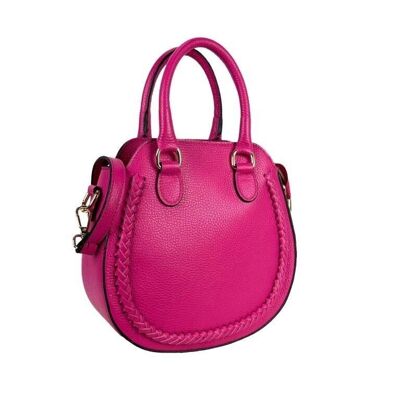 Leather Handbag with 2 Short Handles. Soon Women's Fashion