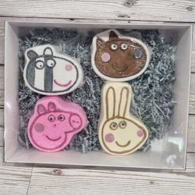 Peppa & Friends Badebomben-Geschenkset