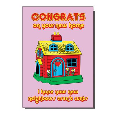 Félicitations pour votre nouvelle carte de vœux inspirée de la maison du jouet