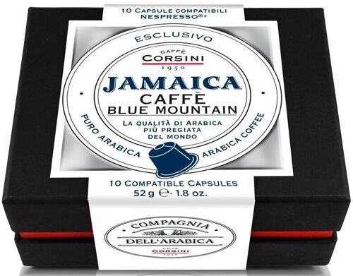 Café Jamaica Blue Mountain Compagnia dell'Arabica - 10 cápsulas