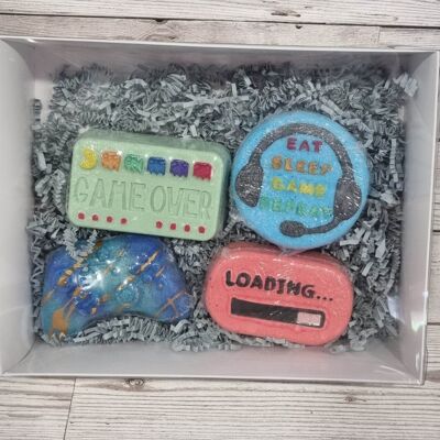 Coffret Cadeau Bombe de Bain Gamer