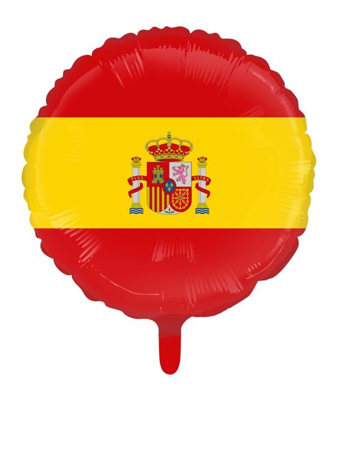 Foilballoon 18'' Spanish flag