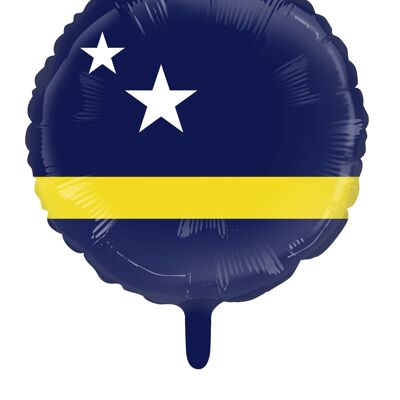 Ballon aluminium 18'' drapeau Curaçao