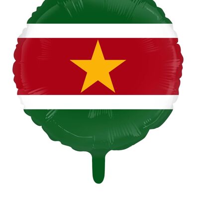 Folienballon 18'' Surinam-Flagge