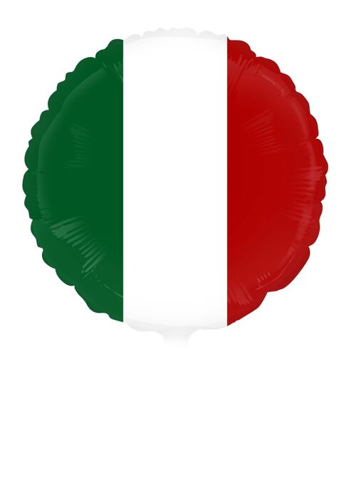 Foilballoon 18'' Italian flag