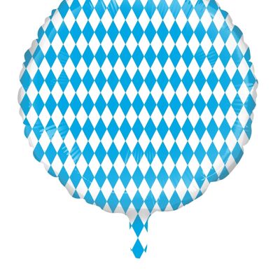 Ballon aluminium 18'' drapeau Bavière