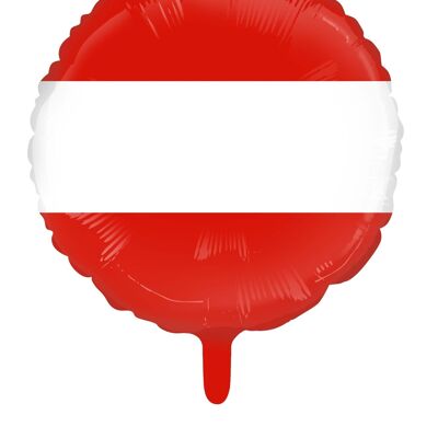 Ballon aluminium 18'' drapeau autrichien