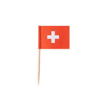 50 Flaggenpicks Schweiz