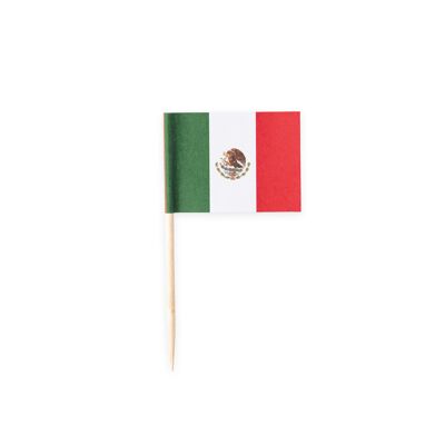 50 Flaggenpicks Mexiko