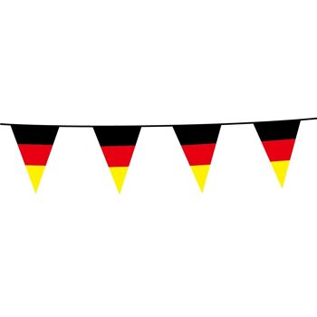 Banderoles PE 10m Drapeaux Allemagne taille : 20x30cm 1