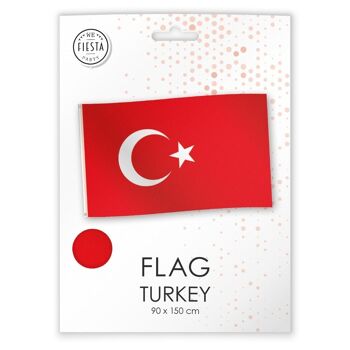 Drapeau Turquie 150cm x 90cm 2