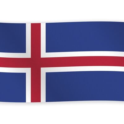 Bandiera Islanda 150 cm x 90 cm