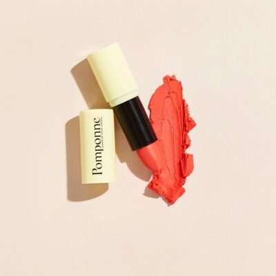 Moisturizing lipstick • Coral