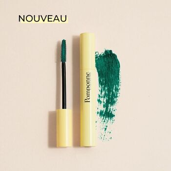 Mascara naturel booster de cils • Vert émeraude 1