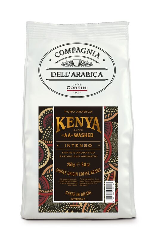 Café grano Kenya "AA" washed 250 g Compagnia dell'Arabica