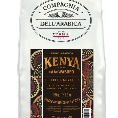 Grain de café Kenya "AA" lavé 250 g Compagnia dell'Arabica
