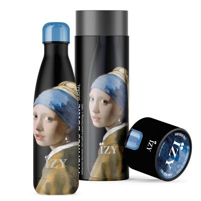 IZY - Botella isotérmica Artist - Vermeer - Chica con un pendiente de perla - 500ml