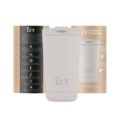 IZY - Original Insulated Mug - Matt White - 350ml