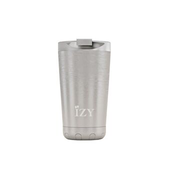 IZY - Mug Isotherme Original - Argent - 350ml 2