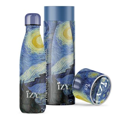IZY – Van Gogh Isolierflasche – Die Sternennacht – 500 ml