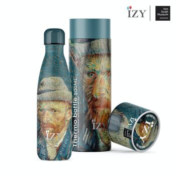 IZY - Bouteille Isotherme Van Gogh - Autoportrait - 500ml 2