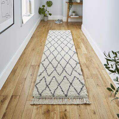 Boho 8280 Crème/Gris - 60 x 230