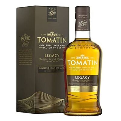 Eredità di whisky single malt Tomatin