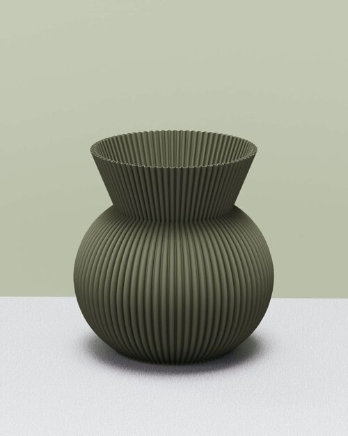 Vase éco design minimaliste décoratif, "JAD".