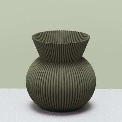 Decorative minimalist eco design vase, "JAD".