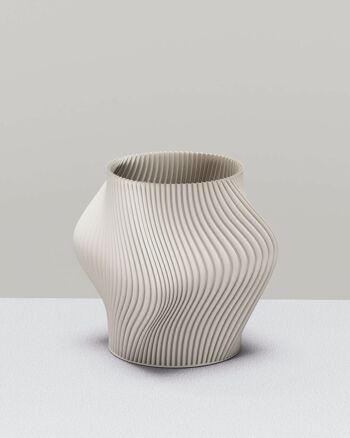 Vase éco design minimaliste décoratif, TWI. 3