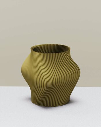 Vase éco design minimaliste décoratif, TWI. 1