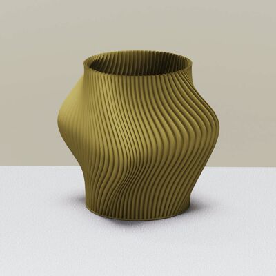 Vaso decorativo minimalista dal design ecologico, TWI.