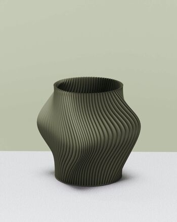 Vase éco design minimaliste décoratif, TWI. 4