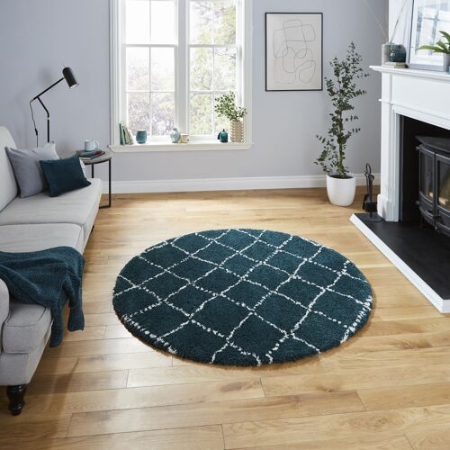 Royal Nomadic 5413 Dark Green - 160 x 160 Circle