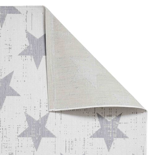 Santa Monica 48648 Cream/Grey - 120 x 170