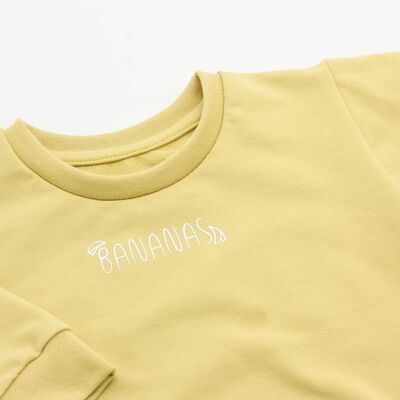 Olivia Gelbes Bananen-Sweatshirt