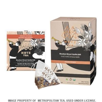 Metz Luxury Tea - Organic Bourbon Street Vanilla 946