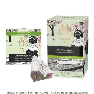 Metz Luxury Tea - Organic Kyoto Cherry Rose 131