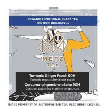 Metz Luxury Tea - Bio Curcuma Gingembre Pêche 90H 2