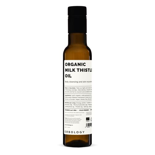 Organic Milk Thistle Oil