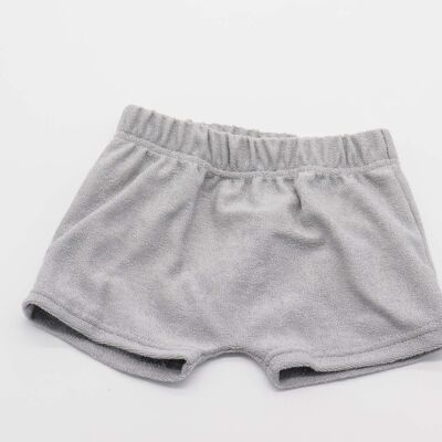Pantaloncini di asciugamano grigio orione