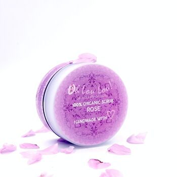 GOMMAGE Pétales de ROSE DE DAMAS 100% BIO 100% NATUREL 3