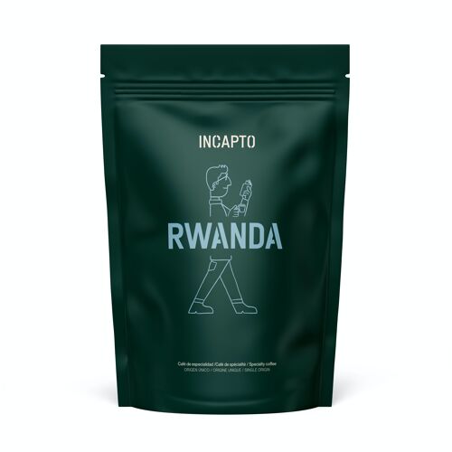 Café en Grano Natural INCAPTO - Café de Especialidad | Origen RWANDA | Variedad 100% Arábica