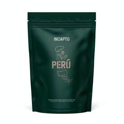 Café en Grano Natural INCAPTO - Café de Especialidad | Origene PERÚ | Varietà 100% arabica