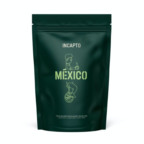 Café en Grano Natural INCAPTO - Café de Especialidad | Origen MÉXICO | Variedad 100% Arábica