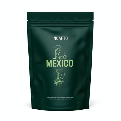 Café en Grano Naturel INCAPTO - Café de Especialidad | Origen MEXIQUE | Variété 100% Arabica