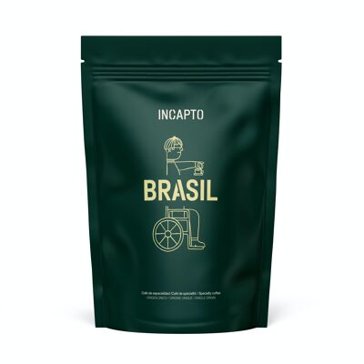 Café en Grano Natural INCAPTO - Café de Especialidad | Origenes BRASILIEN | Abwechslungsreich, 100 % arabisch