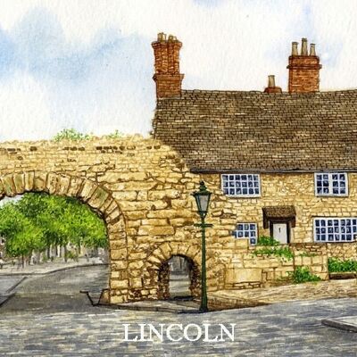 Lincoln fridge Magnet, Bailgate.