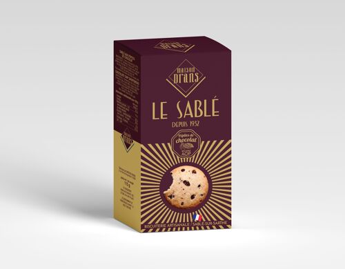 Sablé aux pépites de chocolat