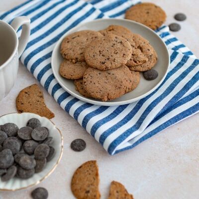 Frollini con gocce di cioccolato
